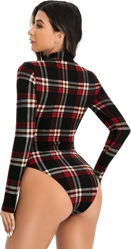 بدلة نسائية SweatyRocks بأكمام طويلة ورسومات جرافيك ورقبة عالية قابلة للتمدد، بدلة يوتار in Kuwait