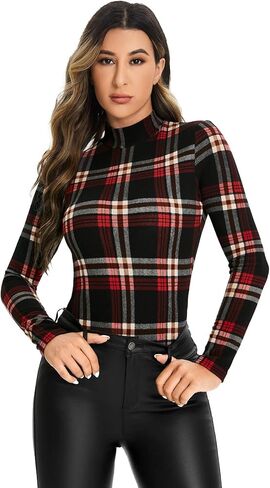 بدلة نسائية SweatyRocks بأكمام طويلة ورسومات جرافيك ورقبة عالية قابلة للتمدد، بدلة يوتار in Kuwait