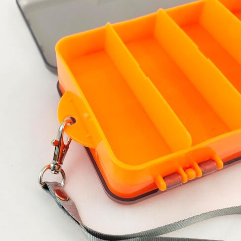 Yimaa Small Tackle Box Fishing Box Tackle Organizer Trays Snackle Container Box Fishing Lure Box Fishing Hooks Containers Plastic Beads Storage Organizer in Kuwait
