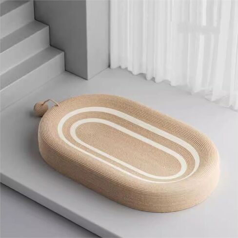 سرير خدش للقطط من يهرلكس، وسادة خدش للقطط، لوح خدش للقطط الكبيرة، لوح خدش للقطط في الاماكن المغلقة، سرير بيضاوي متين للقطط والاثاث والاريكة in Kuwait