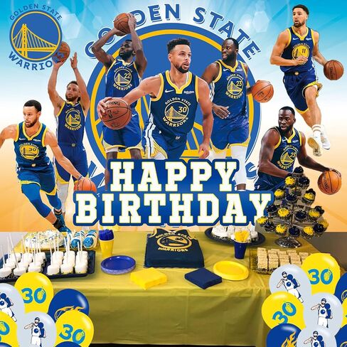 زينة حفلات اعياد الميلاد من جولدن ستيت، خلفية تصوير حفلات المحاربين 5 × 3 قدم و18 قطعة بالون، لوازم خلفية حفلات جولدن ستيت ميرتش in Kuwait