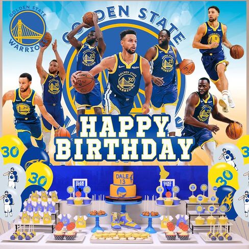 زينة حفلات اعياد الميلاد من جولدن ستيت، خلفية تصوير حفلات المحاربين 5 × 3 قدم و18 قطعة بالون، لوازم خلفية حفلات جولدن ستيت ميرتش in Kuwait