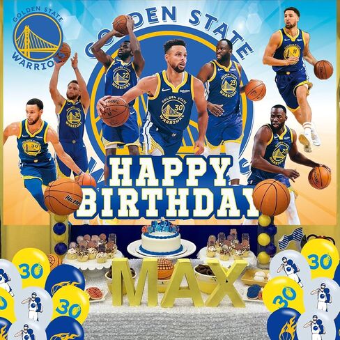 زينة حفلات اعياد الميلاد من جولدن ستيت، خلفية تصوير حفلات المحاربين 5 × 3 قدم و18 قطعة بالون، لوازم خلفية حفلات جولدن ستيت ميرتش in Kuwait