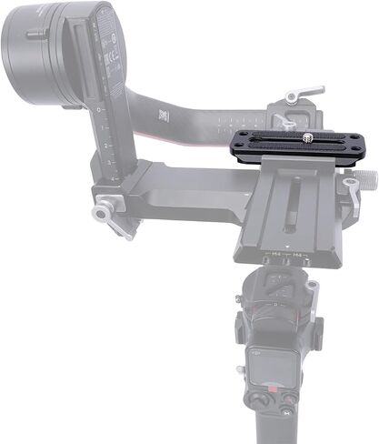 NICEYRIG Quick Release Plate 80mm Long for Arca-Swiss Standard, Applicable for DJI RS 2 / RSC 2 / RS 3 / RS 3 Pro/Ronin SC - 550 in Saudi Arabia