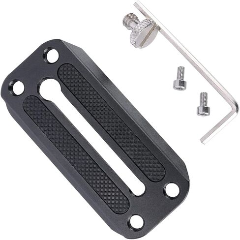 NICEYRIG Quick Release Plate 80mm Long for Arca-Swiss Standard, Applicable for DJI RS 2 / RSC 2 / RS 3 / RS 3 Pro/Ronin SC - 550 in Saudi Arabia