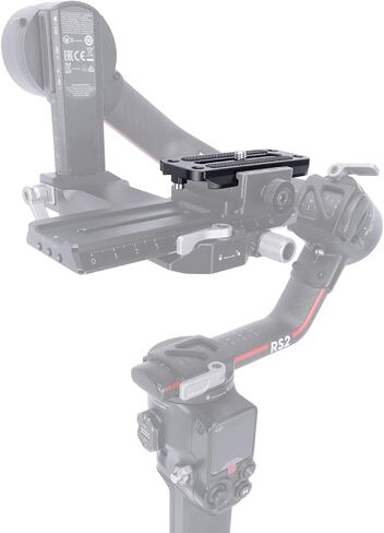 NICEYRIG Quick Release Plate 80mm Long for Arca-Swiss Standard, Applicable for DJI RS 2 / RSC 2 / RS 3 / RS 3 Pro/Ronin SC - 550 in Saudi Arabia