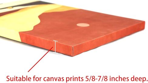 LTYHHK إطار عائم لمطبوعات قماش 1 × 14 بوصة، إطارات عائم عميقة 5/8-7/8 بوصة للوحات القماش، إطار عائم لمطبوعات الزيت، طلاء ماسي، طلاء بالأرقام (LB114) in Kuwait
