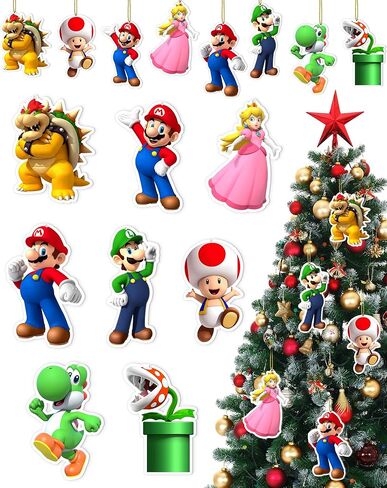 8 قطع زينة شجرة عيد الميلاد، زينة شجرة عيد الميلاد بالحبال، أفكار بضائع عيد الميلاد ديكور العطلات in Kuwait