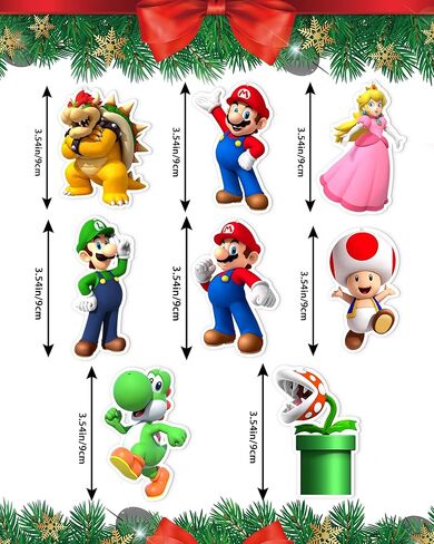 8 قطع زينة شجرة عيد الميلاد، زينة شجرة عيد الميلاد بالحبال، أفكار بضائع عيد الميلاد ديكور العطلات in Kuwait