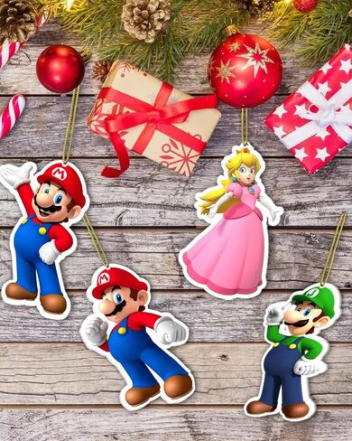 8 قطع زينة شجرة عيد الميلاد، زينة شجرة عيد الميلاد بالحبال، أفكار بضائع عيد الميلاد ديكور العطلات in Kuwait