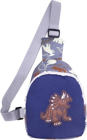Amamcy Cute Small Sling Daypack Cartoon Monkey Crossbody Sling Bag Travel Hiking Chest Bag Casual Daypack for Boys Girls in Saudi Arabia