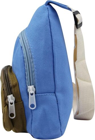 Amamcy Cute Small Sling Daypack Cartoon Monkey Crossbody Sling Bag Travel Hiking Chest Bag Casual Daypack for Boys Girls in Kuwait