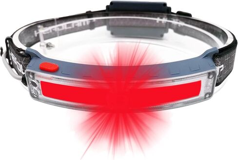 Rechargeable Green Light Headlamp with Motion Sensor 6 Modes 230°Wide Beam Green Headlamp for Hunting Fishing Night Vision in Kuwait