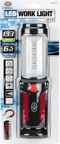 Performance Tool W2364 123 Lumen Compact LED Work Light With Hook & Magnetic (Sold as 1 Flashlight) in Saudi Arabia