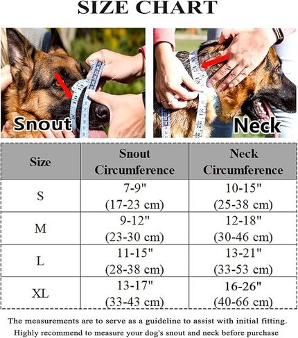 كمامة كلب باركليس، كمامة مريحة مبطنة وناعمة للعض والمضغ، كمامة قابلة للتعديل للكلاب الصغيرة والمتوسطة والكبيرة كورجي لابرادور، تسمح بالشرب واللهاث in Kuwait