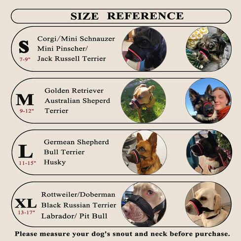 كمامة كلب باركليس، كمامة مريحة مبطنة وناعمة للعض والمضغ، كمامة قابلة للتعديل للكلاب الصغيرة والمتوسطة والكبيرة كورجي لابرادور، تسمح بالشرب واللهاث in Kuwait