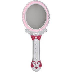 Forest & Twelfth 2-in-1 Magic Light Up Mirror - Pretend Makeup Mirror with Lights, Compact Mirror Addition for Kids Pretend Play Kit Mirror for Girl, Teens, Features Fun Color-Changing Light Show in Kuwait