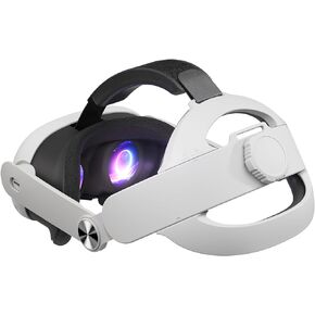 حزام رأس البطارية لـ Meta Quest 3، حزام رأس قابل لإعادة الشحن بقدرة 10000 مللي أمبير في الساعة لإطالة وقت اللعب والراحة لاستبدال حزام النخبة لسماعات الواقع الافتراضي متوافق مع ملحقات Oculus Quest 3 in Kuwait