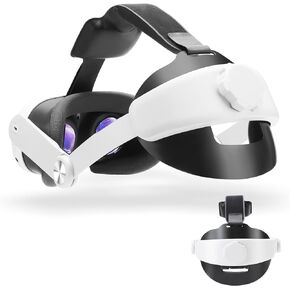 حزام راس ميتا كويست 3 قابل للتعديل من دويش، حزام بديل مريح وقابل للتعديل لملحقات اوكيولوس كويست 3، احزمة راس لتعزيز الراحة في الواقع الافتراضي، مناسب للاطفال والكبار in Kuwait