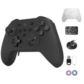 GuliKit KK3 Max, Kingkong 3 Max Controller with 4 Back Buttons, Hall Joysticks and Triggers, Wireless for Switch OLED/PC/Android/MacOS/iOS/Steam Deck, 1000Hz Polling Rate for Wins - Black