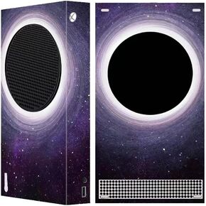 غلاف حماية لكامل الجسم من Mytrix لوحدة تحكم ألعاب Xbox Series S، نمط ملصق من الفينيل المتين سهل الاستخدام لملصقات تغليف الجلد لأجهزة Xbox - ثقب أسود للكون in Kuwait