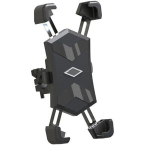 PITMOTO Phone Holder for Scooter or Motorcycle Handlebar Mount - Black in Kuwait