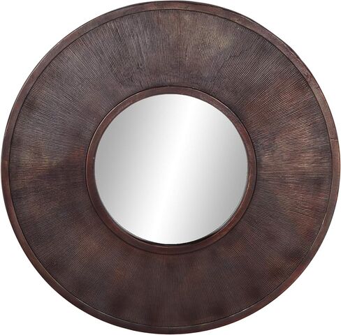 Deco 79 Wall Mirrors, Large, Silver, Bronze in Saudi Arabia