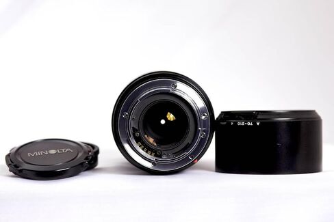 Minolta Maxxum AF 70-210mm F/4 عدسة تكبير تليفوتوغرافي لسوني ألفا A Mount DSLR SLR (متجددة) in Saudi Arabia