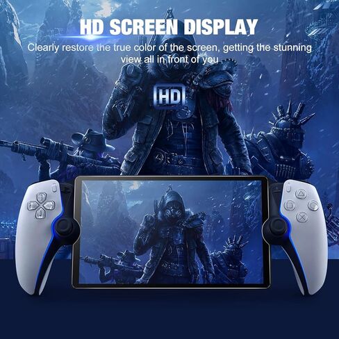 واقي شاشة MoKo متوافق مع مشغل PlayStation Portal Remote Player، 4 عبوات من طبقة الزجاج المقوى المقاومة للخدش بقوة 9H، طبقة شاشة لبوابة PS5، خالية من الفقاعات، مضادة لبصمات الأصابع in Kuwait