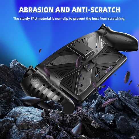Protective Cover for PlayStation Portal Skin Non-Slip Soft TPU Kickstand Case Cover Ps Portal Protector with Full Protection Accessory for PlayStation Portal Remote Player in Saudi Arabia