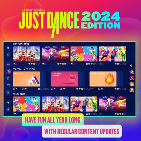 إصدار Just Dance 2024 - قياسي - نينتندو سويتش [الرمز الرقمي] in Saudi Arabia