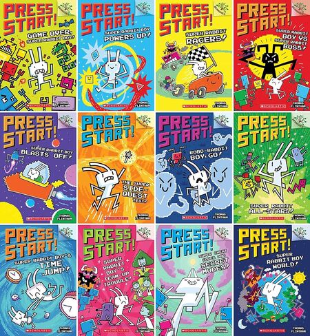 Press Start! Series Set (Books 1-12) in Saudi Arabia