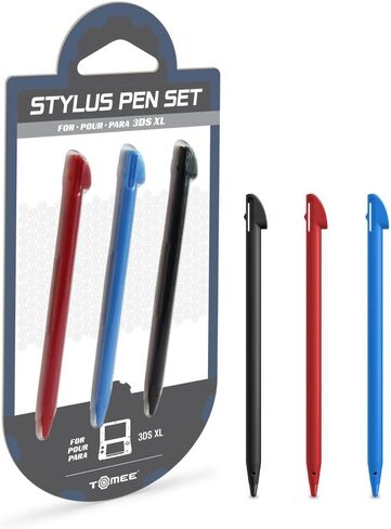 مجموعة أقلام Tomee Stylus لجهاز Nintendo 3DS XL الجديد (3 عبوات) ومجموعة أقلام Tomee Stylus لجهاز Nintendo 3DS XL (3 عبوات) in Kuwait