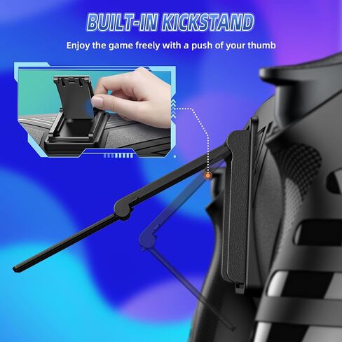 حافظة حماية جوريكسر لبوابة بلاي ستيشن مع مسند، حامل واقي من السيليكون المرن الناعم، حماية كاملة وملحقات غطاء مقبض غير قابل للانزلاق لمشغل بلاي ستيشن عن بعد - أسود in Kuwait