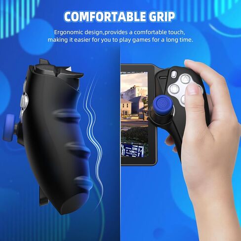 Protective Case for Playstation Portal Remote Player - Soft Silicone Protective Skin Cover with Thumb Joystick Caps Game Accessories Kit for PS5 Portal 2023 in Kuwait