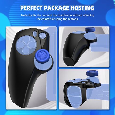 Protective Case for Playstation Portal Remote Player - Soft Silicone Protective Skin Cover with Thumb Joystick Caps Game Accessories Kit for PS5 Portal 2023 in Kuwait