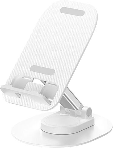 Foldable Desktop Phone Holder, Phone Holder on Desk Compatible with iPhone15, 14, 13 Pro Max Mini, Suitable for 3.5-12.9 inch Phones and Tablet Computer. (Yellow) in Kuwait