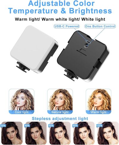 حامل هاتف على شكل كأس شفط من هيركلير مع ضوء، حامل هاتف دش مرآة لأساسيات صانع محتوى المكياج، حامل ثلاثي مرآة مع ضوء لمطبخ الحمام متوافق مع جميع الأسطح الملساء in Kuwait