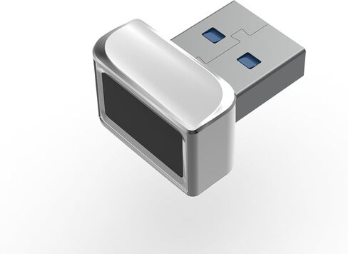 قارئ بصمات الاصابع ويندوز هالو لنظام ويندوز 10/11، محمول، بدون برنامج تعريف، لمس بيومترية 360 درجة، تسجيل دخول وفتح سريع وآمن، لاب توب، جهاز كمبيوتر مكتبي، دونجل كمبيوتر الكل في واحد in Kuwait