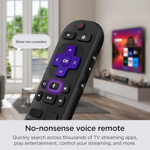 Roku 40 بوصة Select Series 1080p Full HD Smart RokuTV مع جهاز تحكم صوتي، صورة مشرقة، شاشة رئيسية قابلة للتخصيص، وتلفزيون مجاني in Kuwait