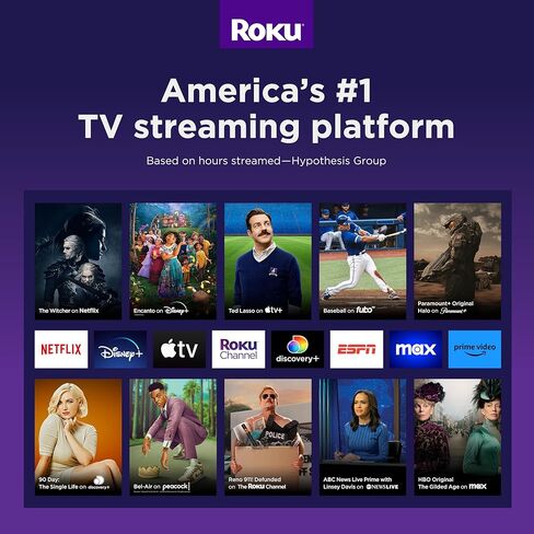 Roku 40 بوصة Select Series 1080p Full HD Smart RokuTV مع جهاز تحكم صوتي، صورة مشرقة، شاشة رئيسية قابلة للتخصيص، وتلفزيون مجاني in Kuwait