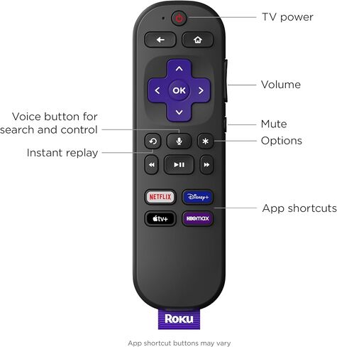 Roku 40 بوصة Select Series 1080p Full HD Smart RokuTV مع جهاز تحكم صوتي، صورة مشرقة، شاشة رئيسية قابلة للتخصيص، وتلفزيون مجاني in Kuwait