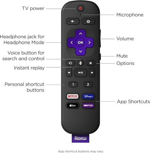 Roku 65 بوصة Select Series 4K HDR Smart TV جهاز تحكم عن بعد صوتي محسّن، صورة رائعة 4K، سطوع تلقائي، وبث سلس in Kuwait
