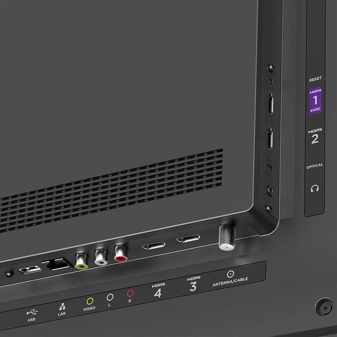 Roku 65 بوصة Select Series 4K HDR Smart TV جهاز تحكم عن بعد صوتي محسّن، صورة رائعة 4K، سطوع تلقائي، وبث سلس in Kuwait