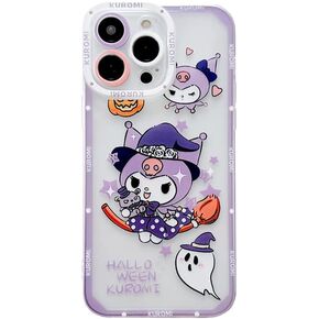 حافظة هاتف ZaAnu لطيفة وشفافة بنمط الرسوم المتحركة Kawaii مصممة لهاتف iPhone 13، غطاء هاتف حماية ناعم نحيف من مادة TPU للنساء والفتيات والأطفال (13-PinkTM) in Kuwait