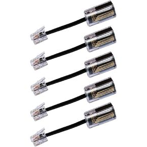 Phone Cord Detangler for Desk Phone, 360 Rotating Detangler for Landline | Lativu 2 Pack 360 Degree Rotating Telephone Cord Detangler Swivel Cord, No Tangle Phone Cord for Telephone in Saudi Arabia