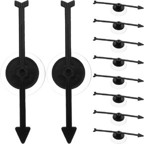AGFELO 10pcs Arrow Game Spinners 3.9 Inch Plastic Rotating Arrow Spinner for School Students Teaching Classroom Board Table Activity Tool Black in Kuwait
