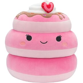 Squishmallows Original 12-Inch Shelly Pink Strawberry Pancakes - Official Jazwares Plush in Saudi Arabia