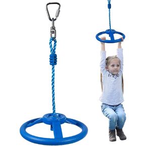 Ninja Wheel Obstacle for Kids Adults 360 Degrees Rotating Joint Jungle Gym Monkey Wheel Course Outdoor Indoor Playground Backyard Warrior Obstacle Course Slacking Line in Saudi Arabia