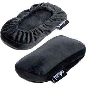 ميليارد وسادة مسند ذراع مريحة لكرسي المكتب من الميموري فوم، وسائد مريحة لكرسي الالعاب للكوع والساعدين مع غطاء قابل للازالة - عبوة من قطعتين من الفوم عالي الكثافة - اسود (9 × 4.25 × 1.5 انش) in Kuwait